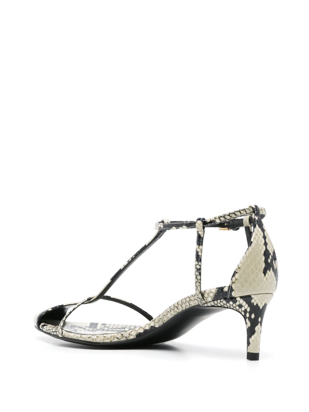Khaite Sandals Beige Calf Leather