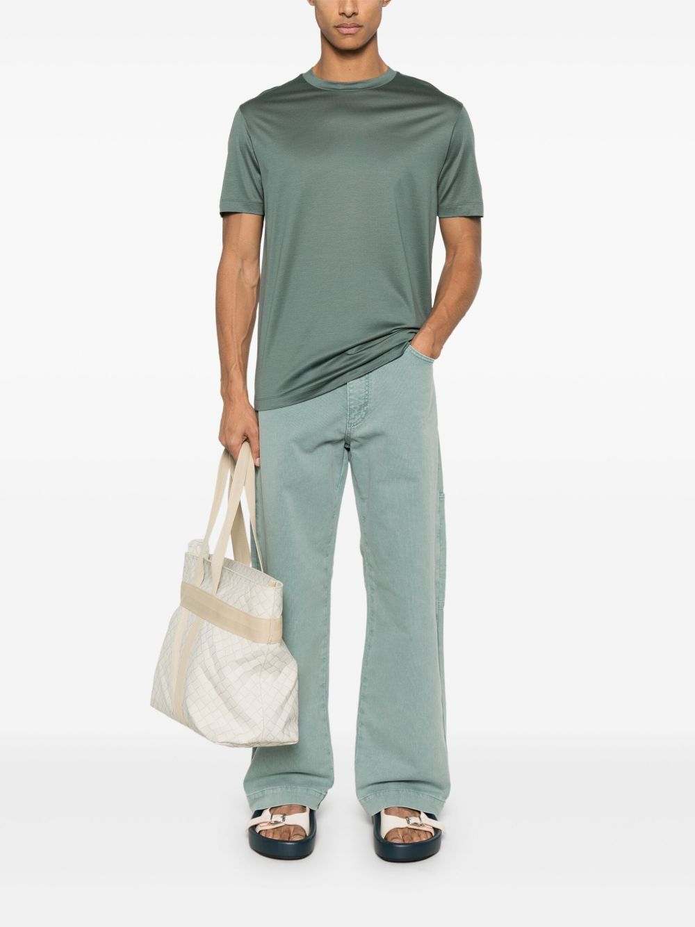 Emporio Armani Jeans Azzurro Cotton