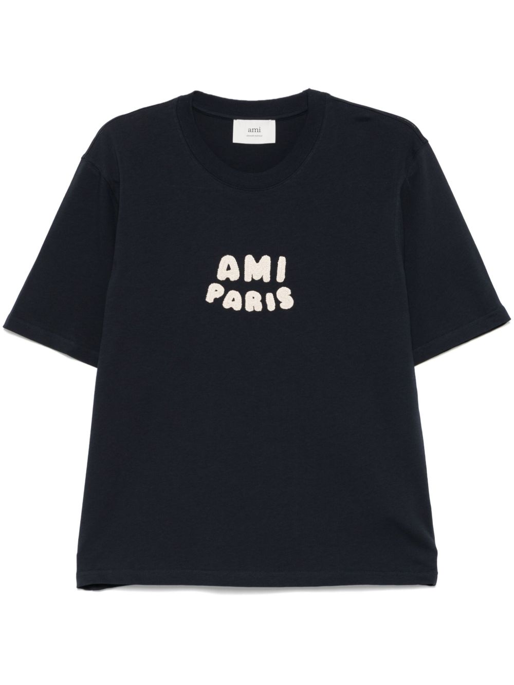 Ami Paris T-Shirts And Polos Blue Cotton