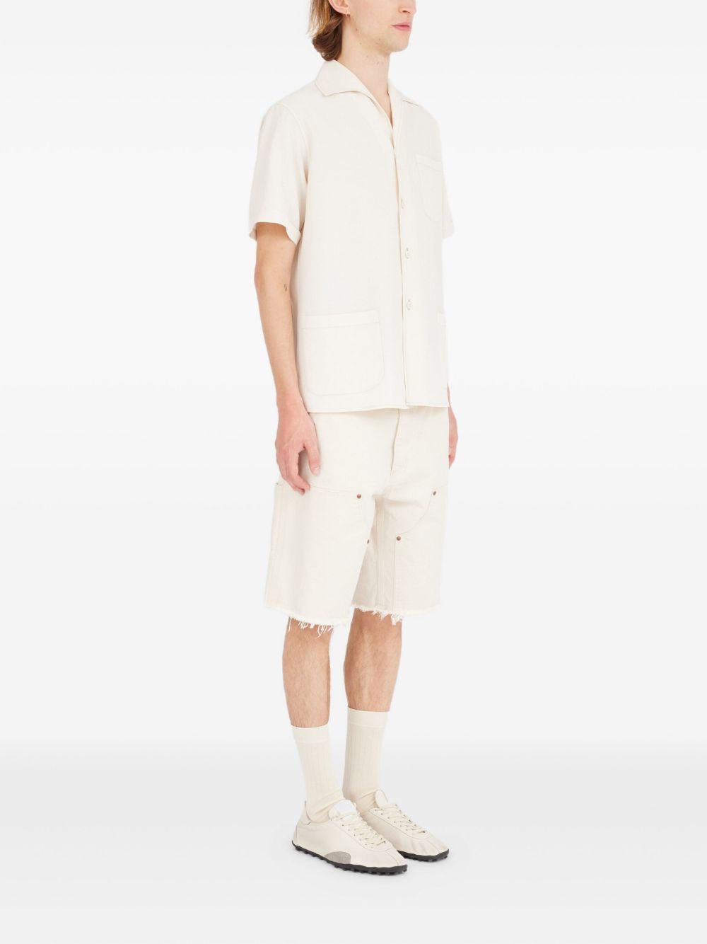 Maison Margiela Shirts White Acetate
