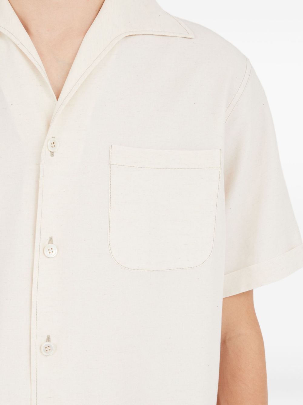 Maison Margiela Shirts White Acetate