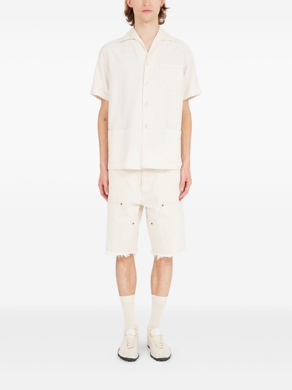 Maison Margiela Shirts White Acetate