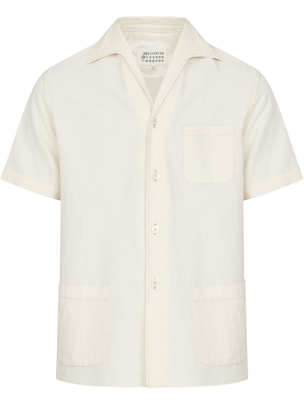 Maison Margiela Shirts White Acetate