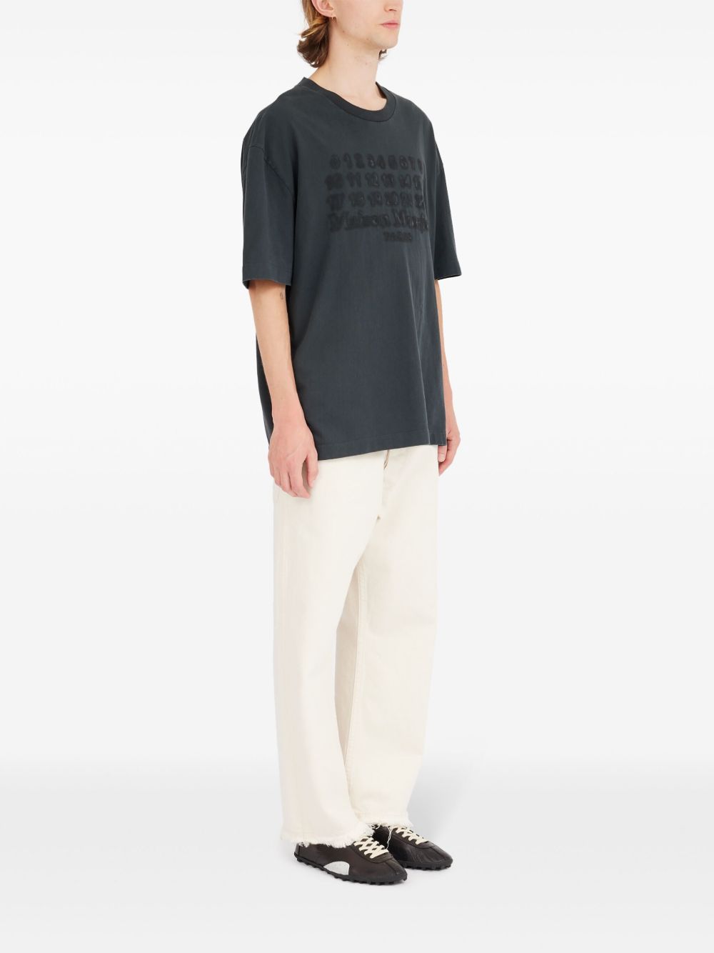 Maison Margiela T-Shirts And Polos Black Cotton