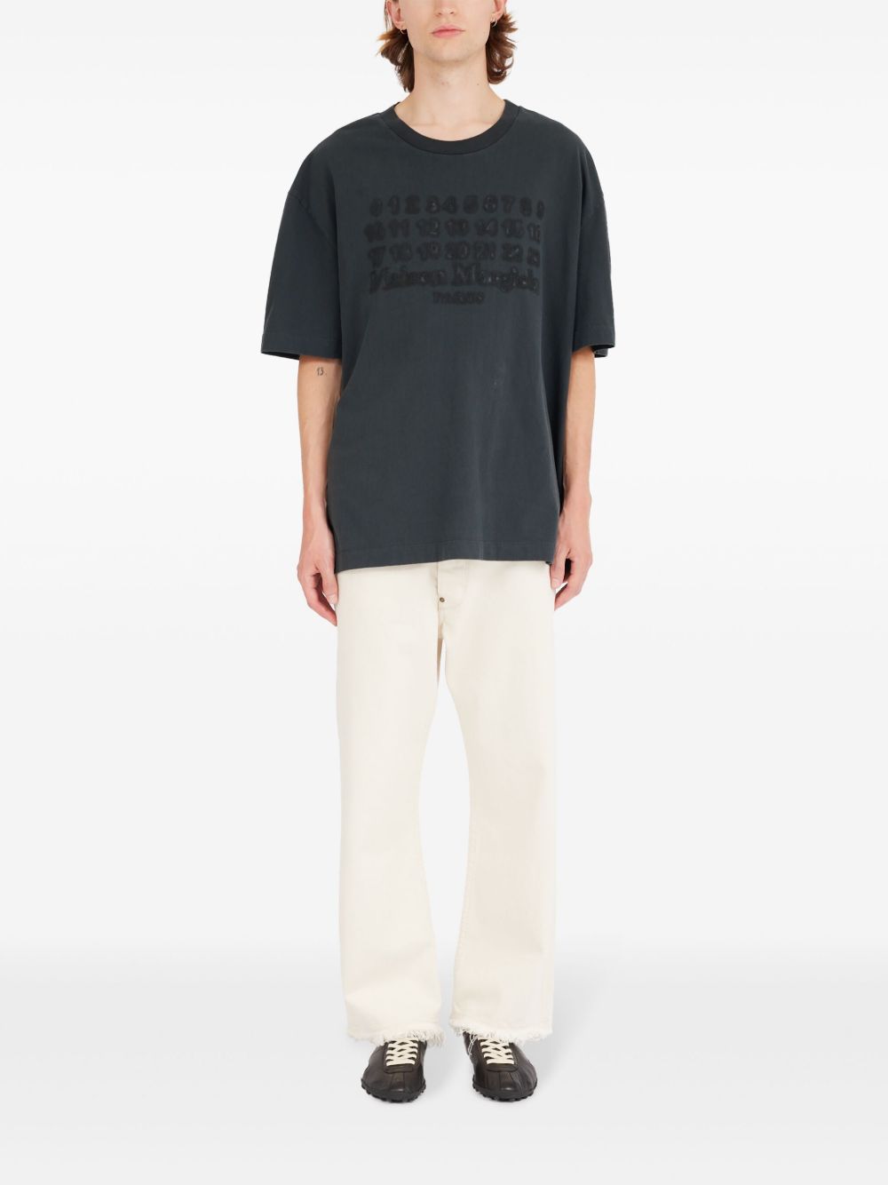 Maison Margiela T-Shirts And Polos Black Cotton