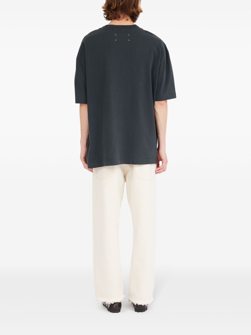 Maison Margiela T-Shirts And Polos Black Cotton