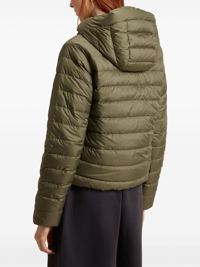 Woolrich Coats Verde Microfibre