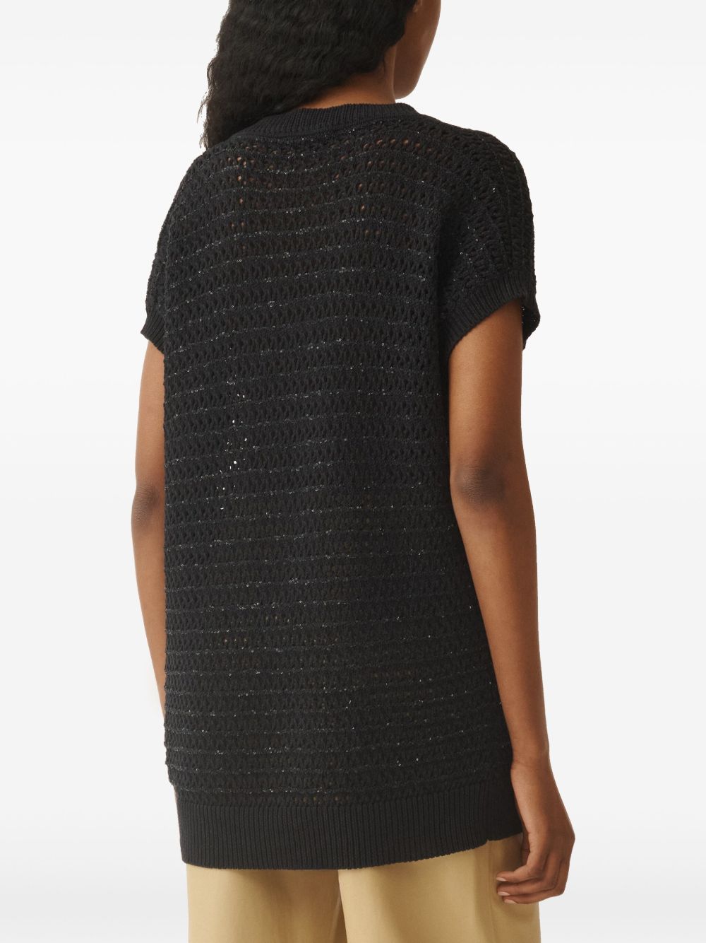 Fabiana Filippi Sweaters Blue Fabric