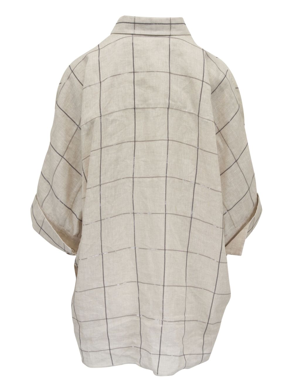 Brunello Cucinelli Shirts Beige Linen