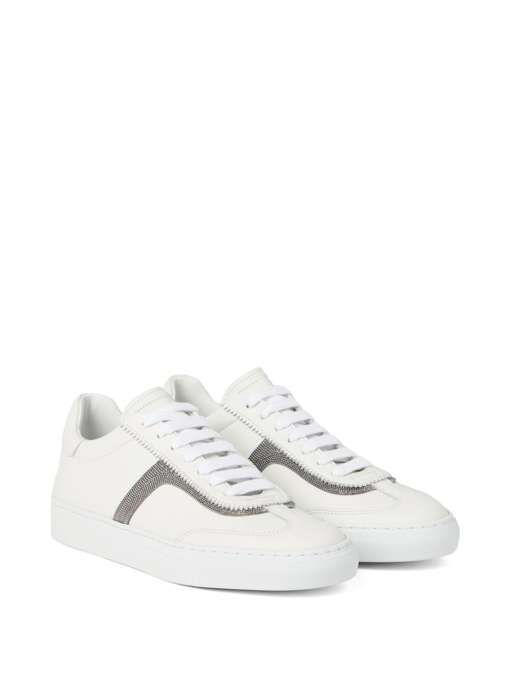 Brunello Cucinelli Sneakers Bianco Leather