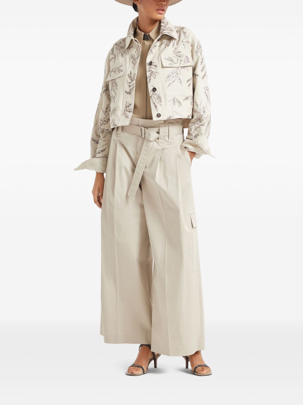 Brunello Cucinelli Jackets Beige Outer: Cotton