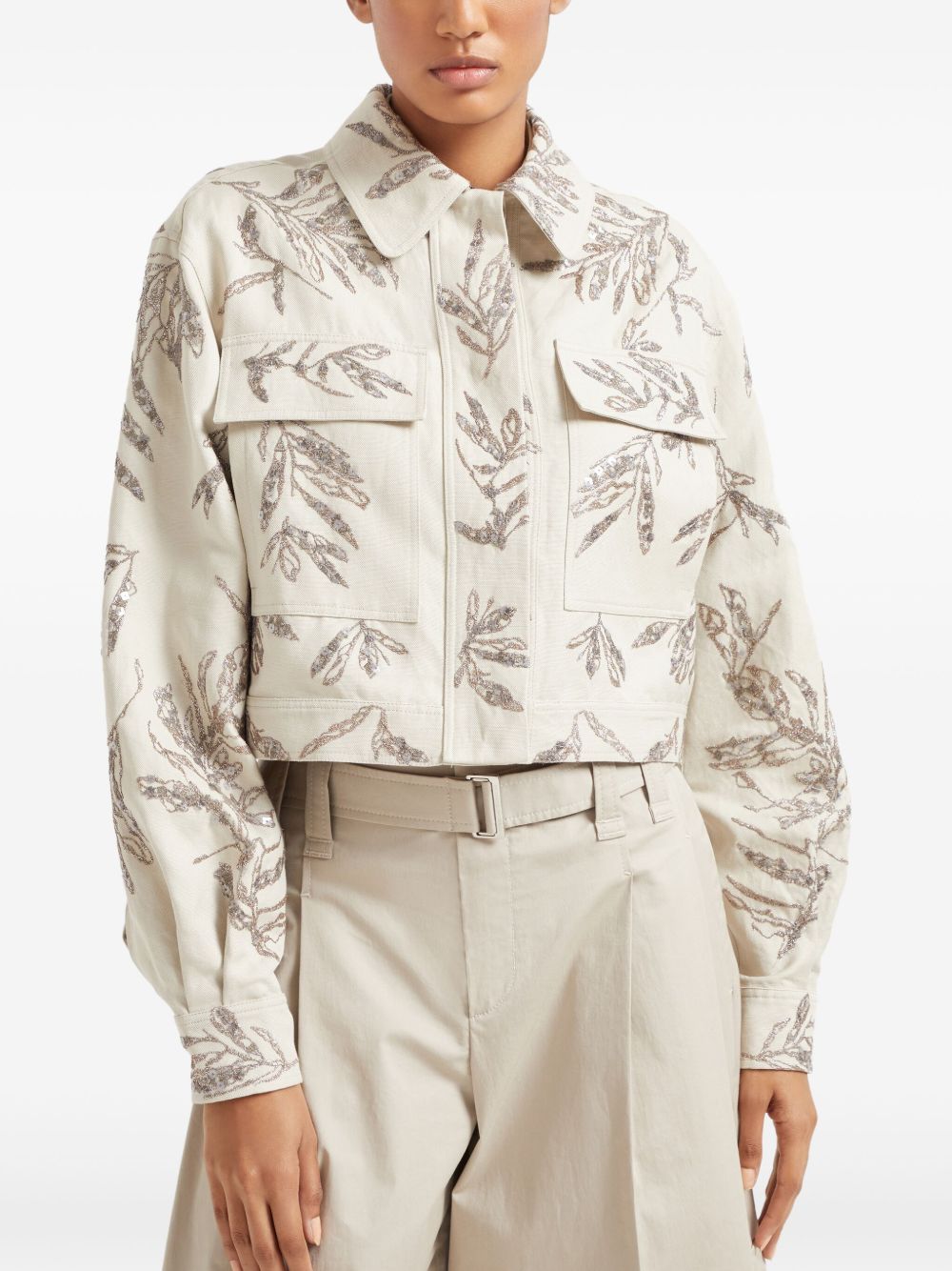 Brunello Cucinelli Jackets Beige Outer: Cotton