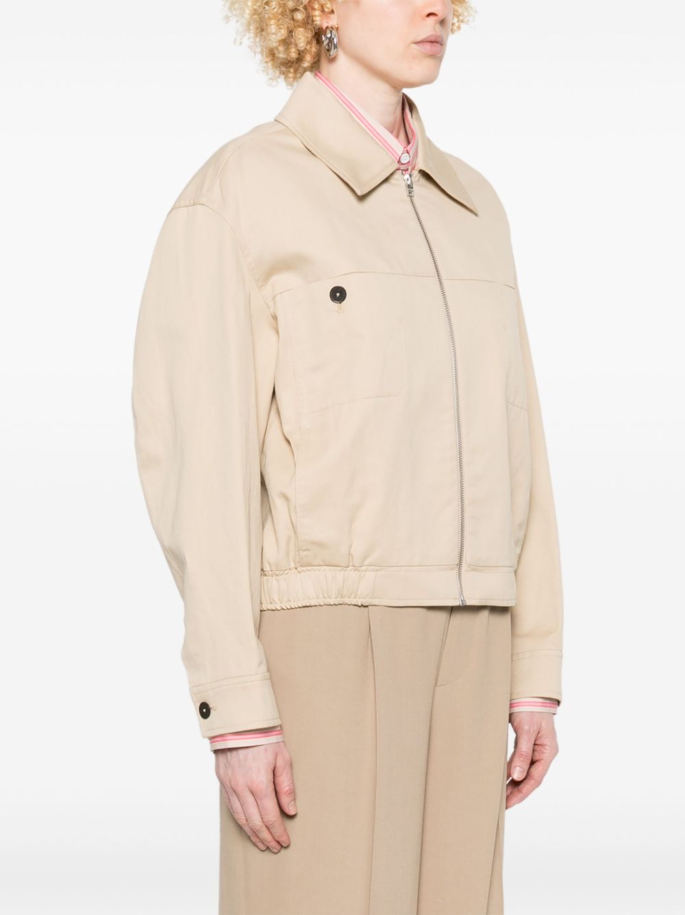 Closed Jackets Beige Outer: Cotton