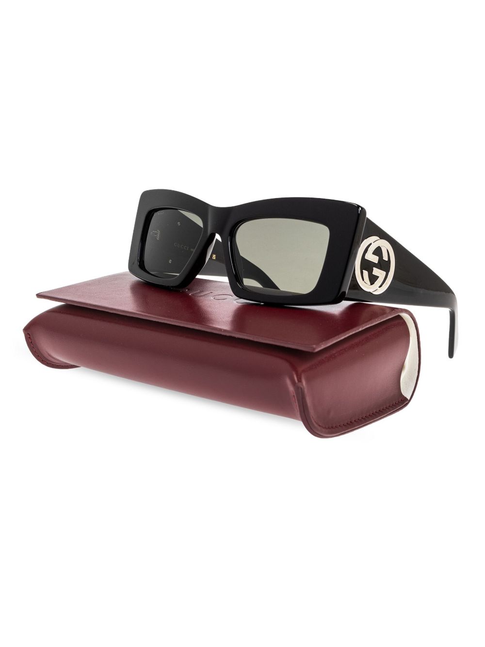 Gucci Sunglasses Black Acetate