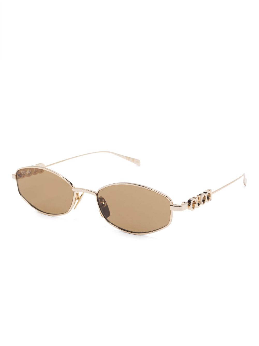 Gucci Sunglasses Golden Metal