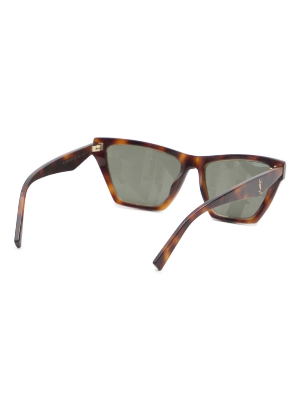 Saint Laurent Sunglasses Brown Acetate