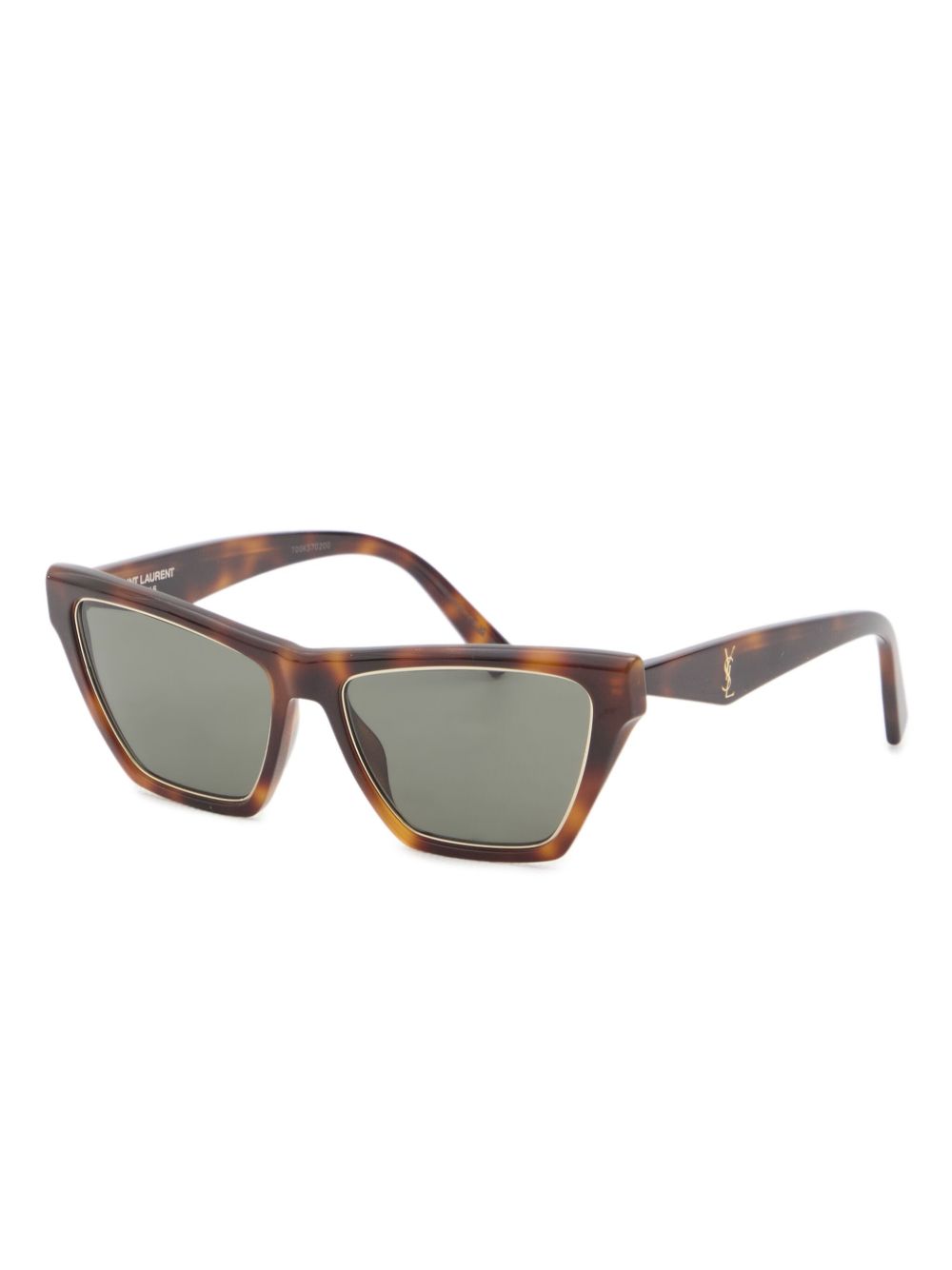 Saint Laurent Sunglasses Brown Acetate