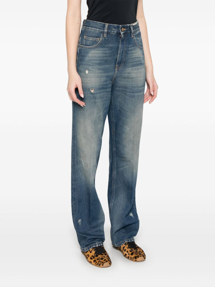 Golden Goose Jeans Blue Cotton