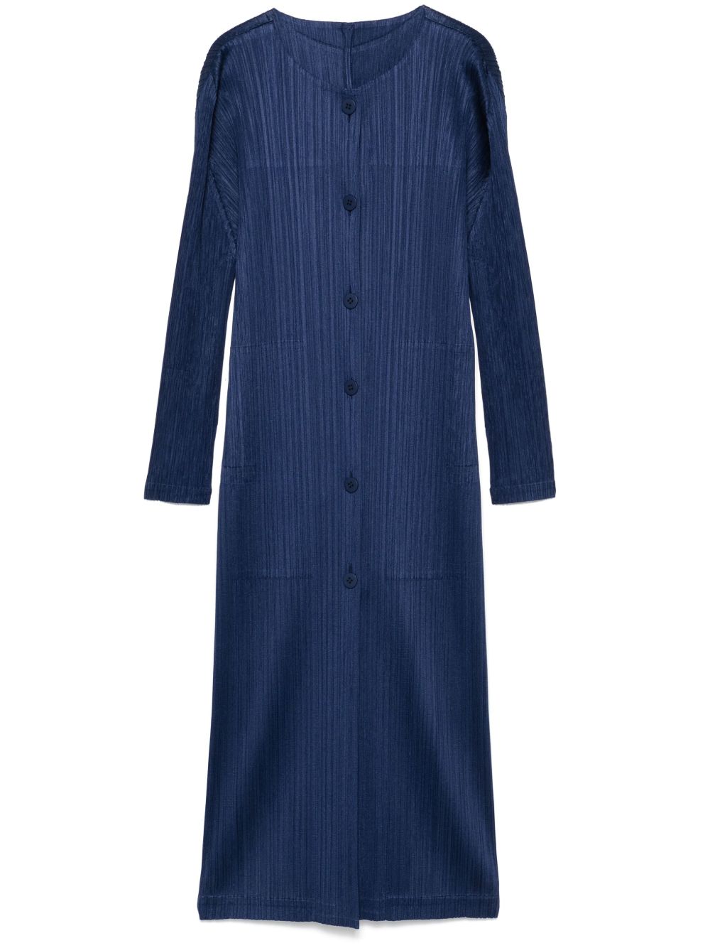 Pleats Please Sweaters Blue Polyester