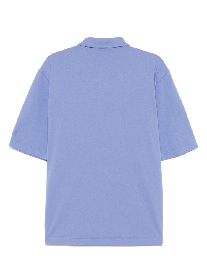 Marni T-Shirts And Polos Clear Blue Cotton