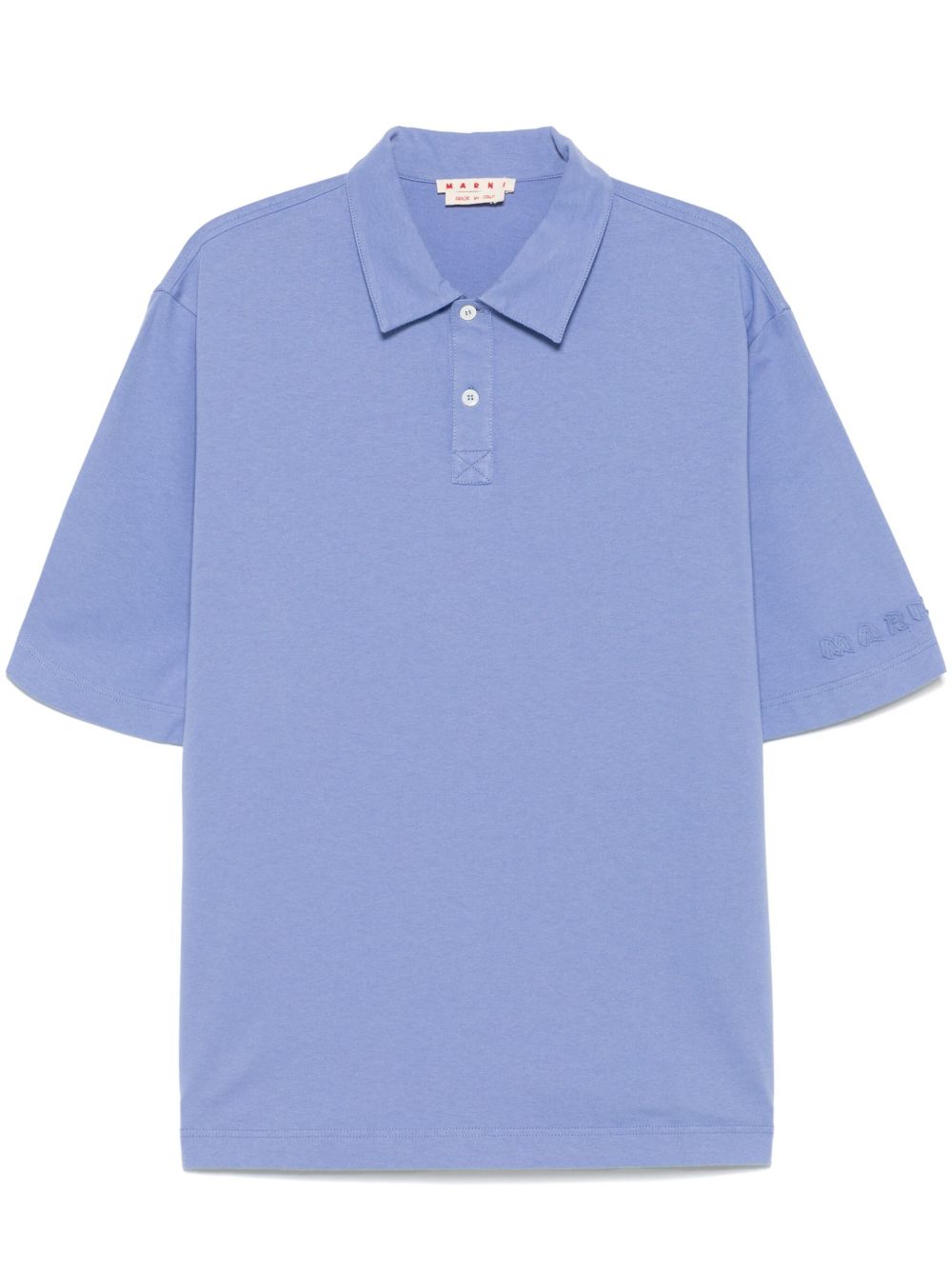 Marni T-Shirts And Polos Clear Blue Cotton
