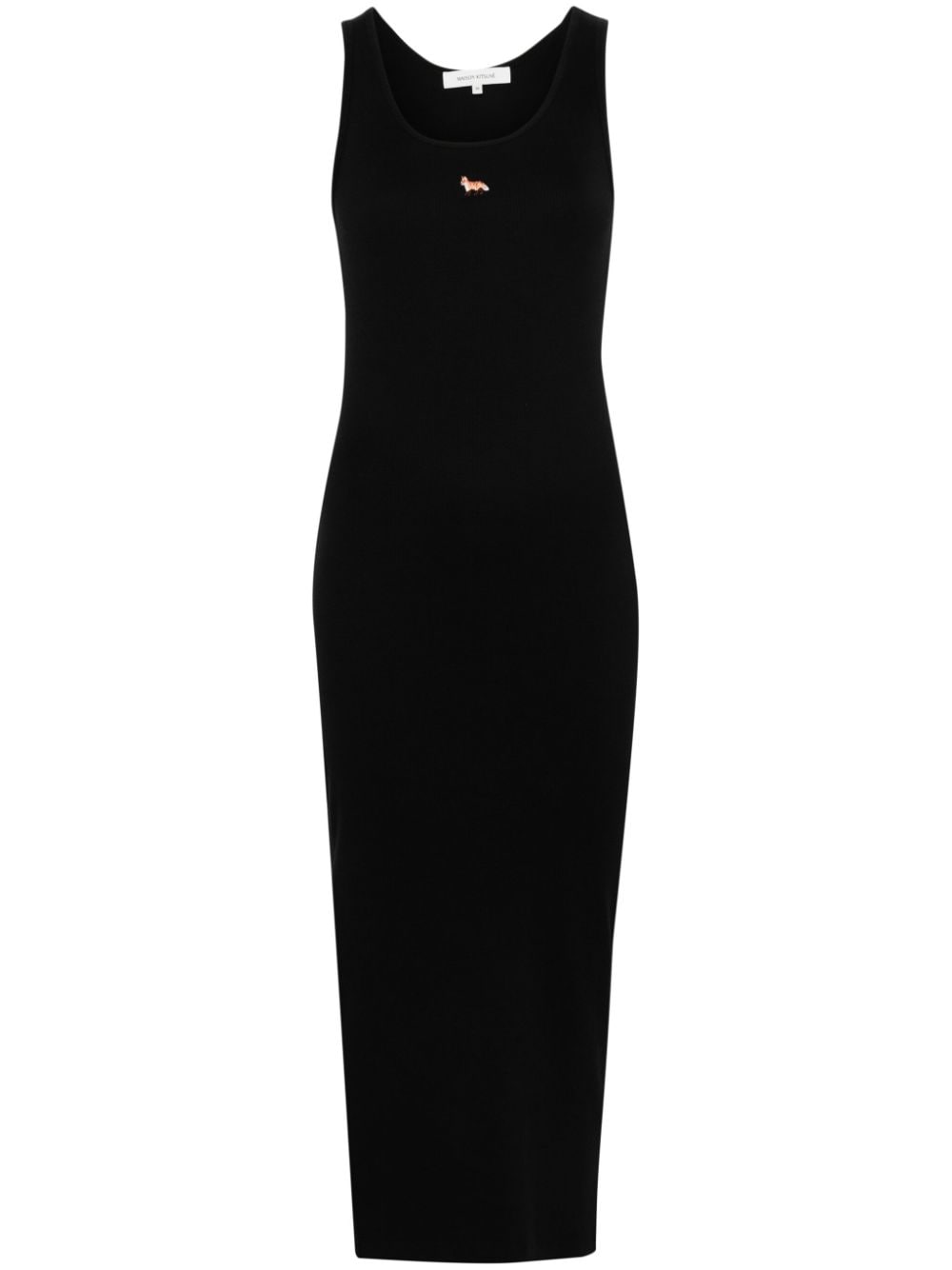 Maison Kitsune Dresses Black Cotton