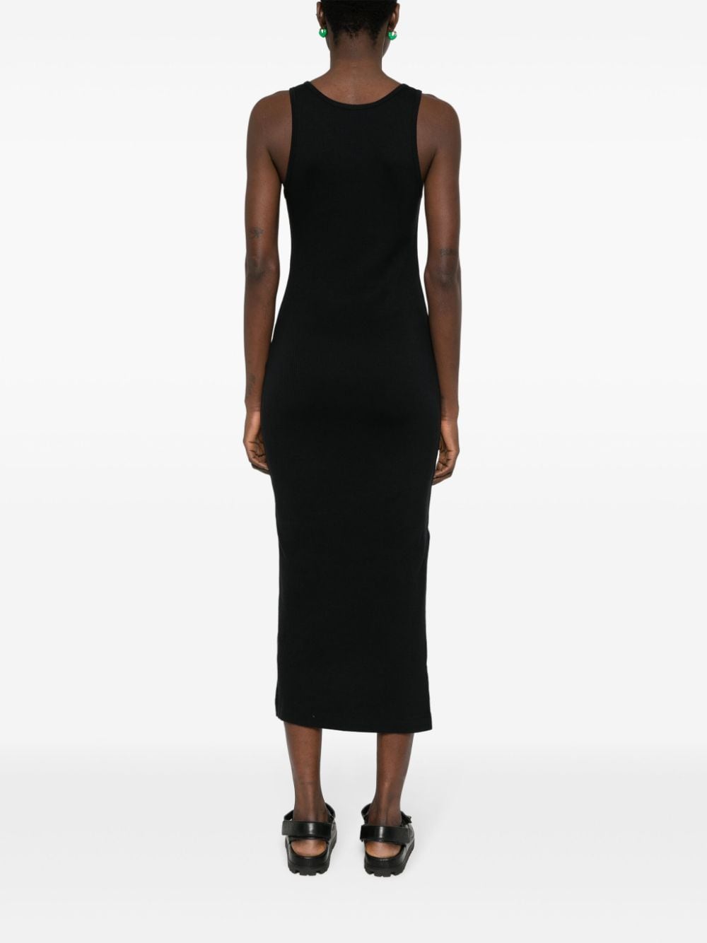 Maison Kitsune Dresses Black Cotton