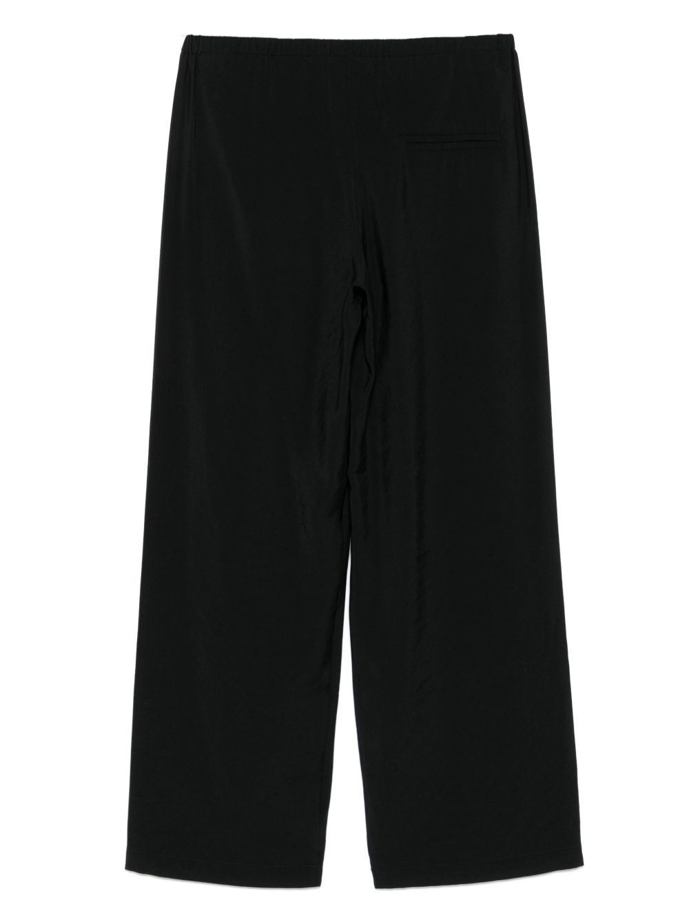Alysi Trousers Black Modal Polyester
