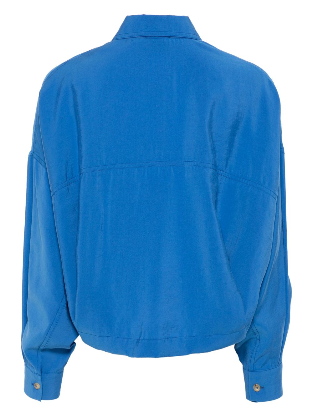 Alysi Shirts Blue Modal Polyester