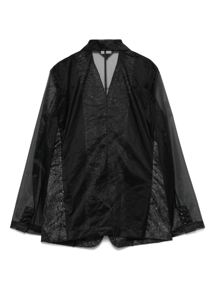 Comme des Garcons Jackets Black Nylon