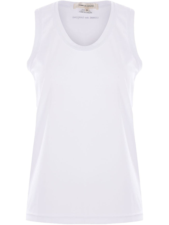 Comme des Garcons Top White Polyester