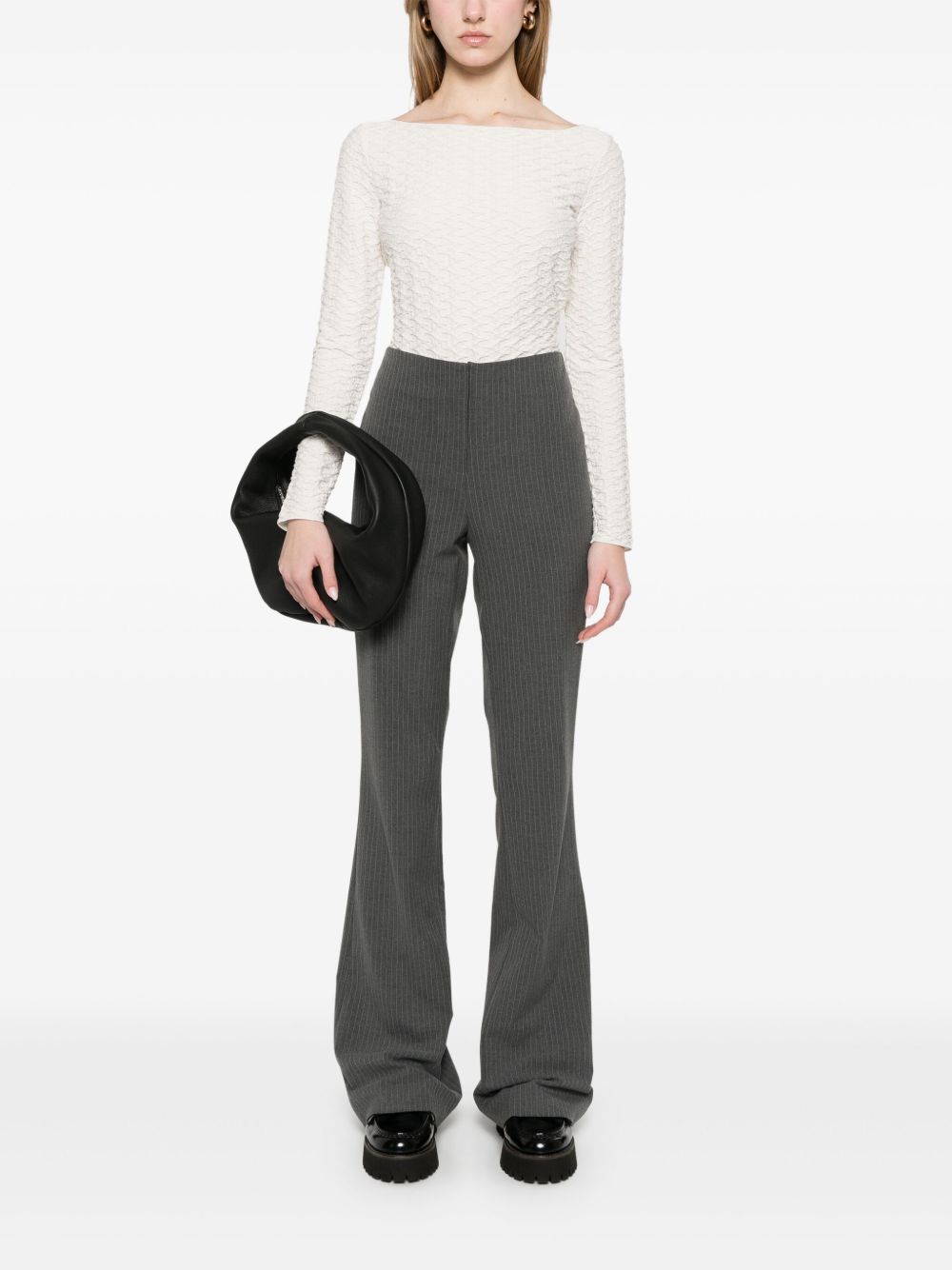 Emporio Armani Sweaters Bianco Polyester Viscose Elastane