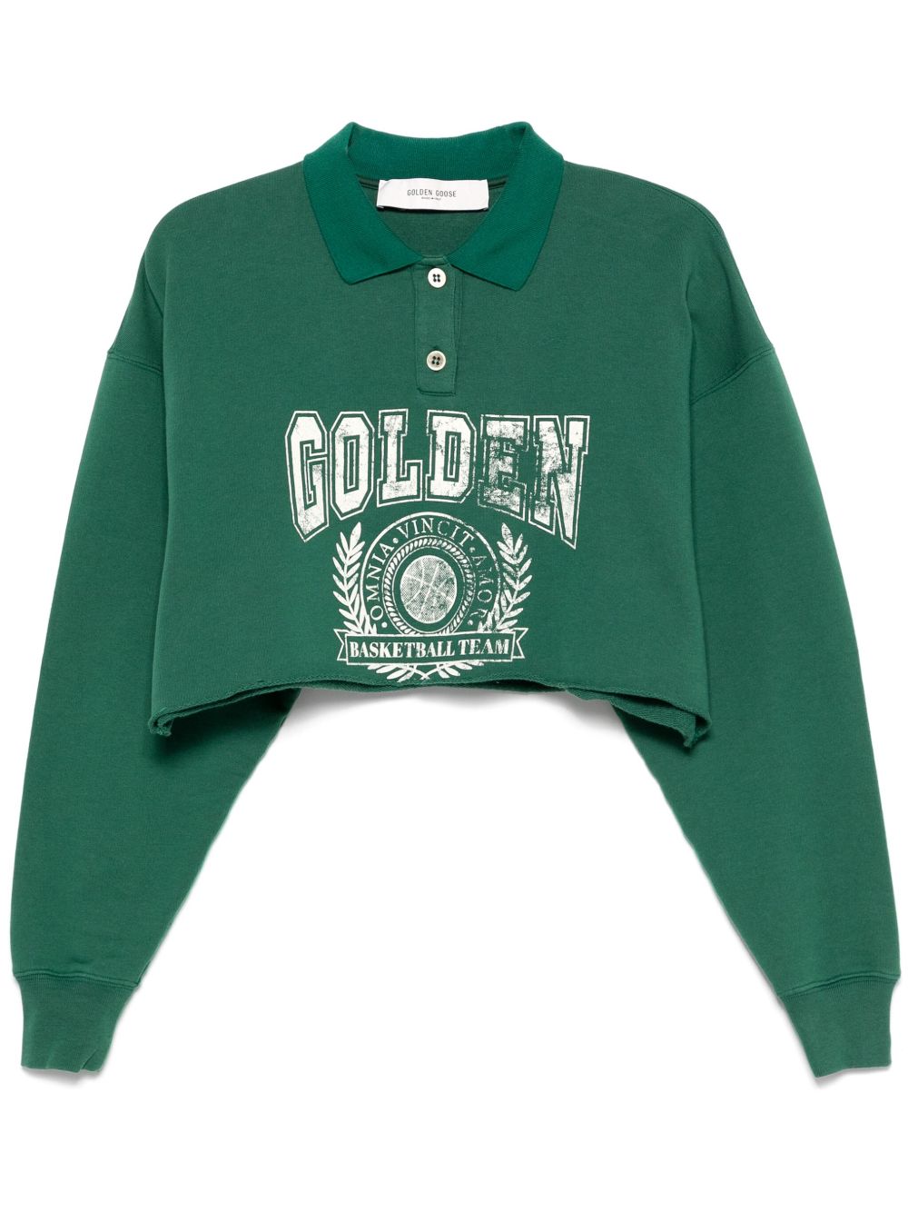 Golden Goose Sweaters Green Cotton