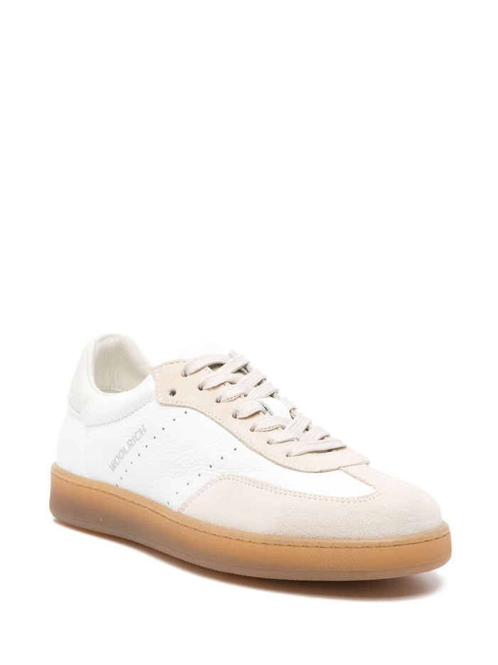 Woolrich Sneakers White Calf Suede