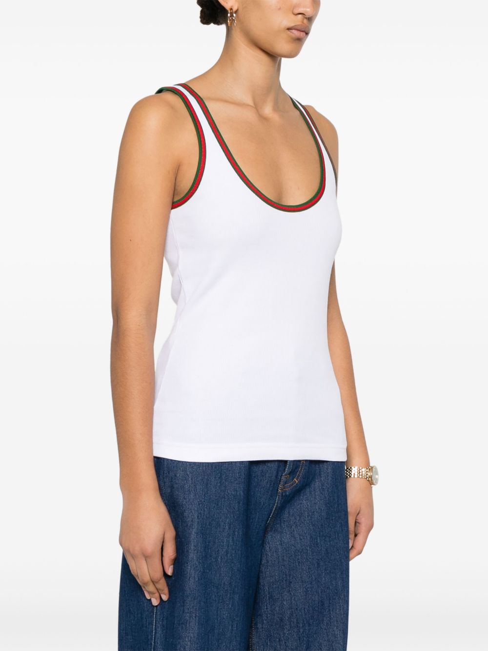 Gucci Top White Cotton