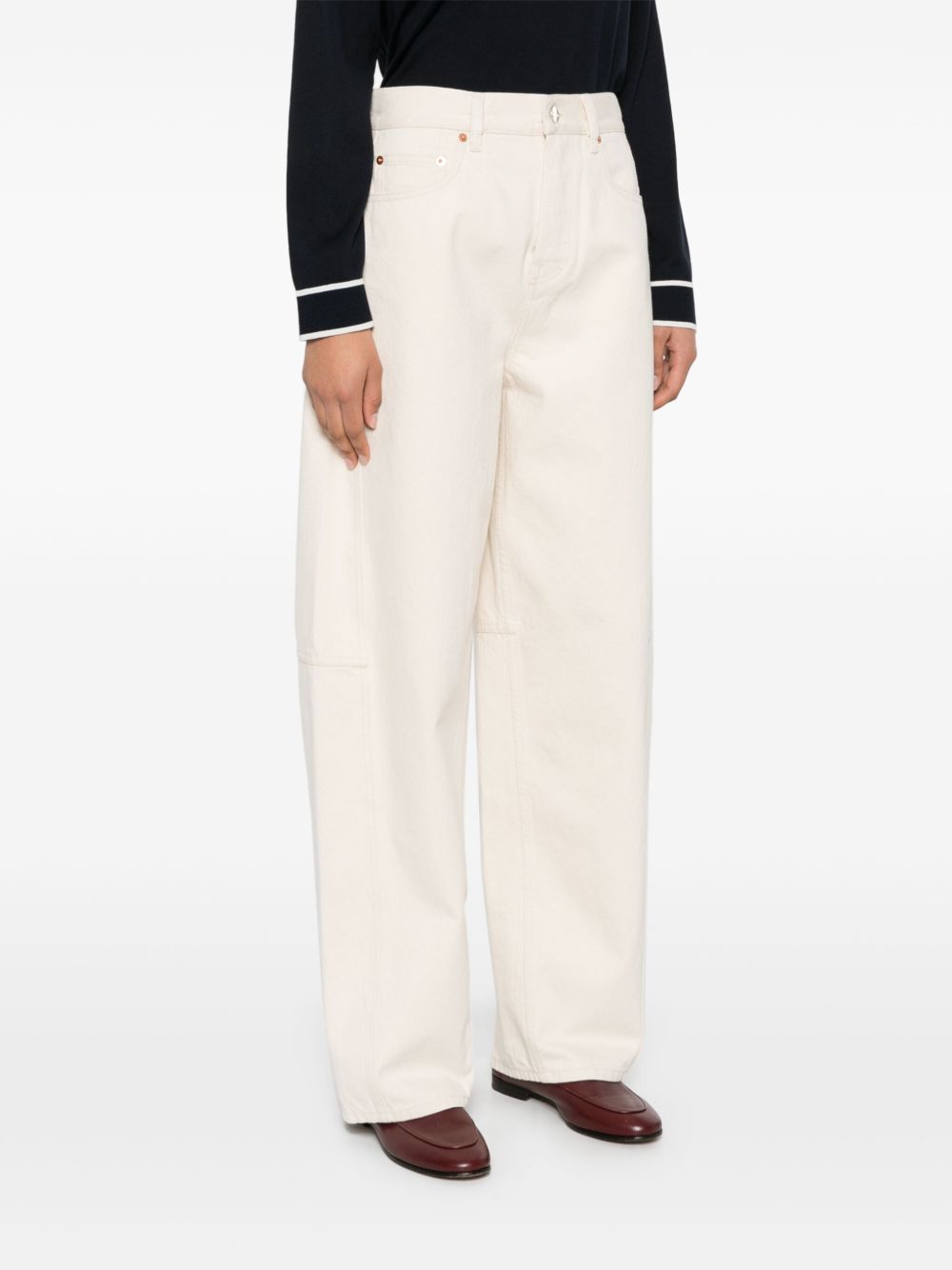Gucci Jeans Beige Cotton