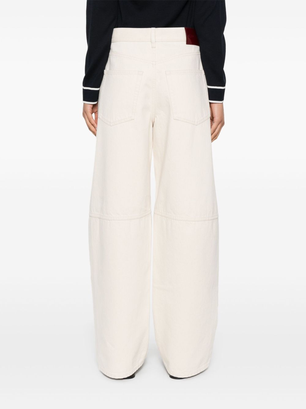 Gucci Jeans Beige Cotton