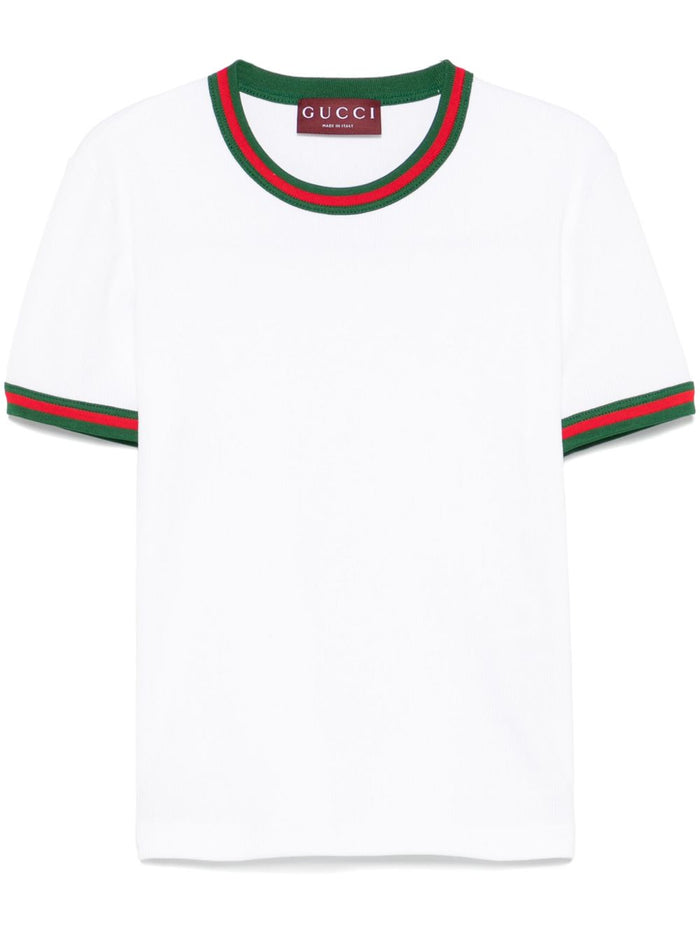 Gucci T-Shirts And Polos White Cotton