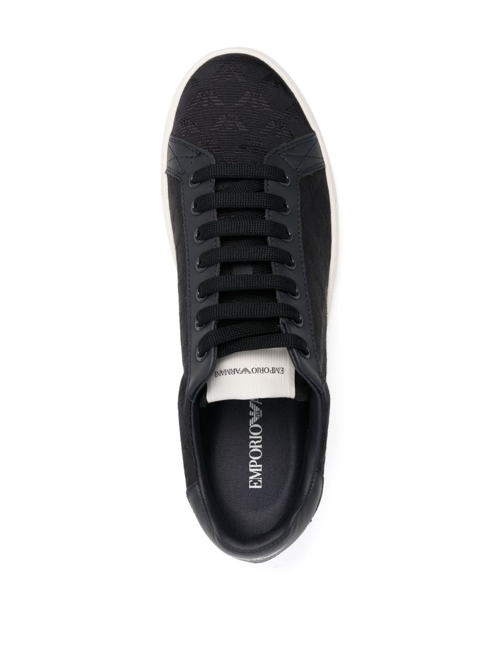 Emporio Armani Sneakers Blu Polyurethane