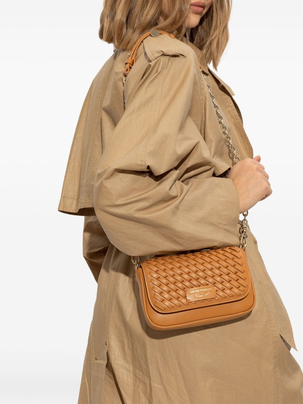 Emporio Armani Exclusive Bags Caramello