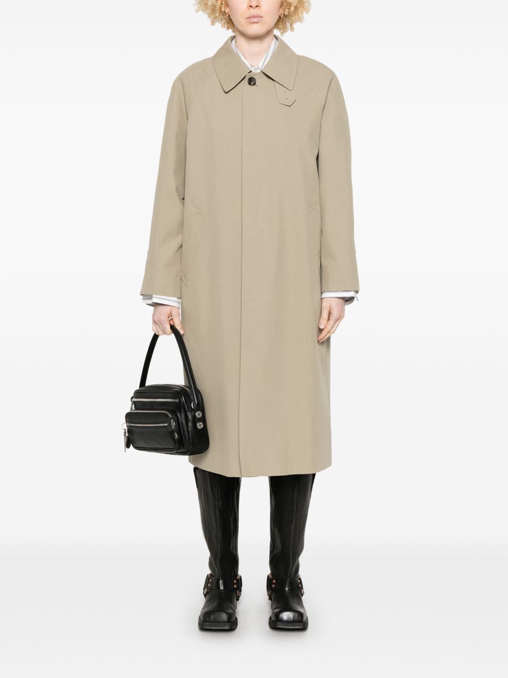 Dunst Coats Kaki Outer: Cotton