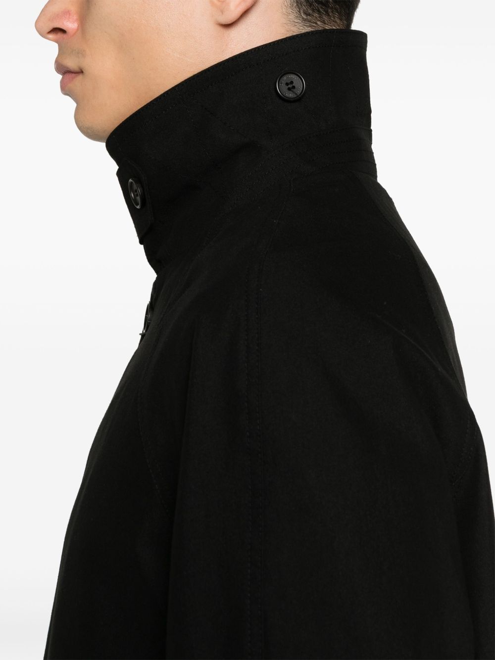 Dunst Coats Black Outer: Cotton
