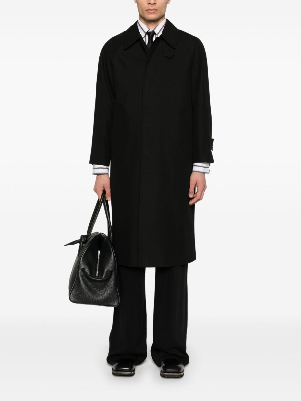 Dunst Coats Black Outer: Cotton