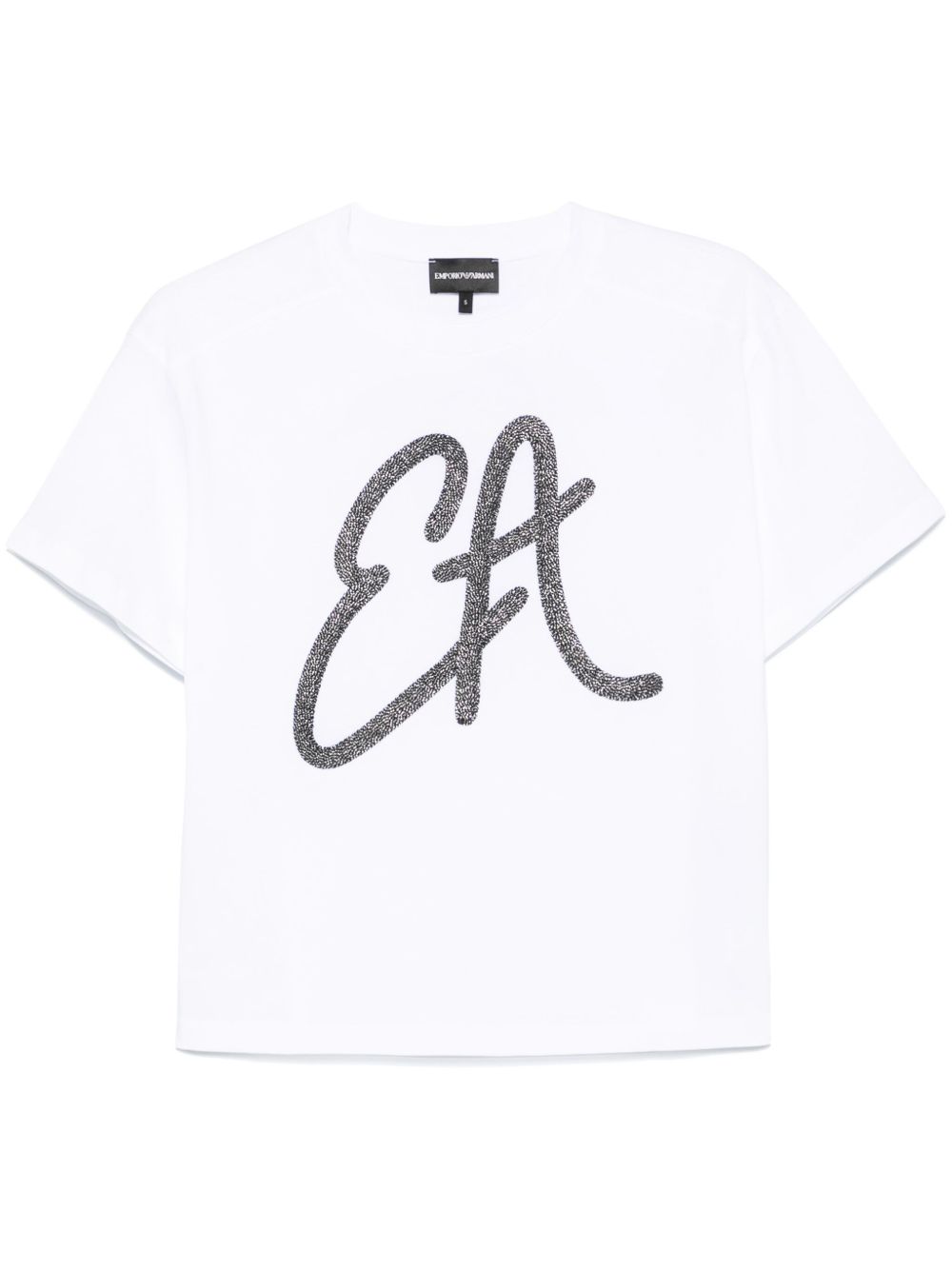 Emporio Armani T-Shirts And Polos Bianco Cotton