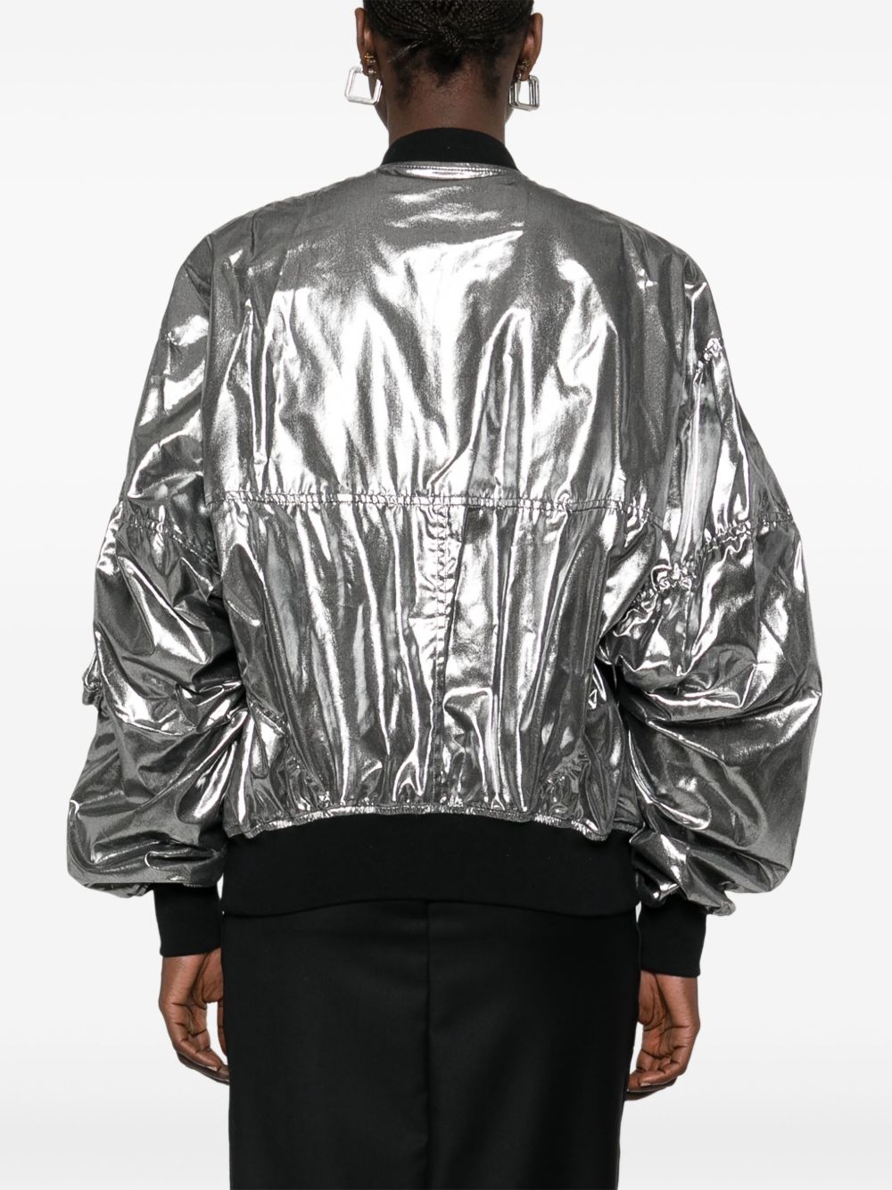 Junya Watanabe Coats Silver Cotton Lining: Polyester