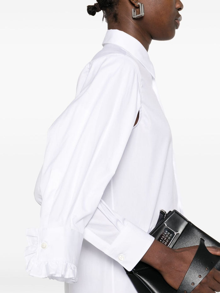 Comme Shirts White Cotton