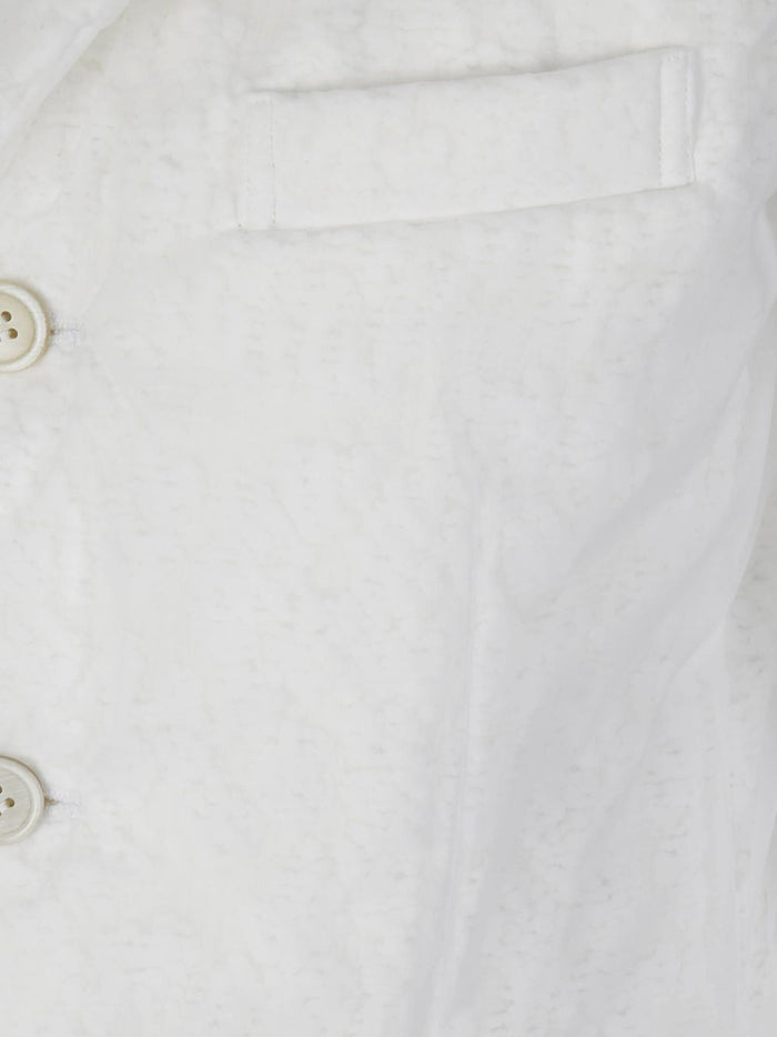 Comme des Garcons Coats White Nylon