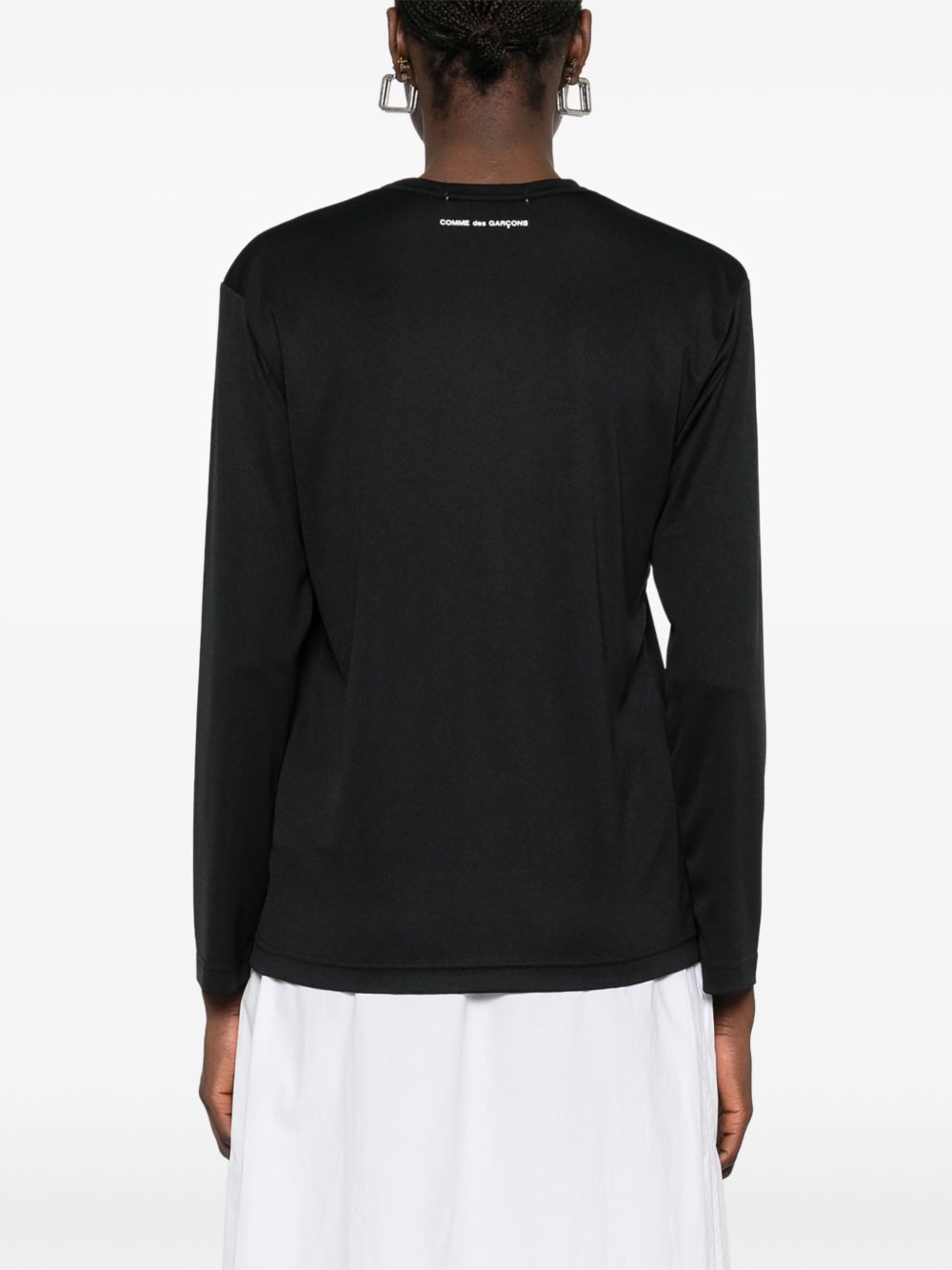 Comme Des Garcons T-Shirts And Polos Black Polyester