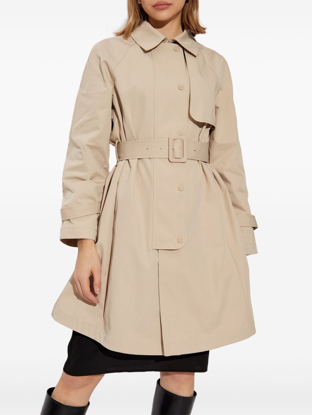 Emporio Armani Coats Beige Outer: Polyester
