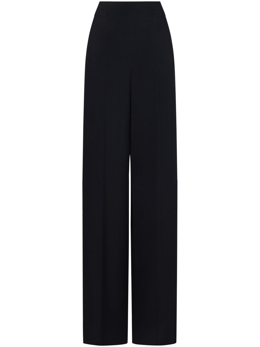 Emporio Armani Capsule Trousers Blu Scuro Viscose